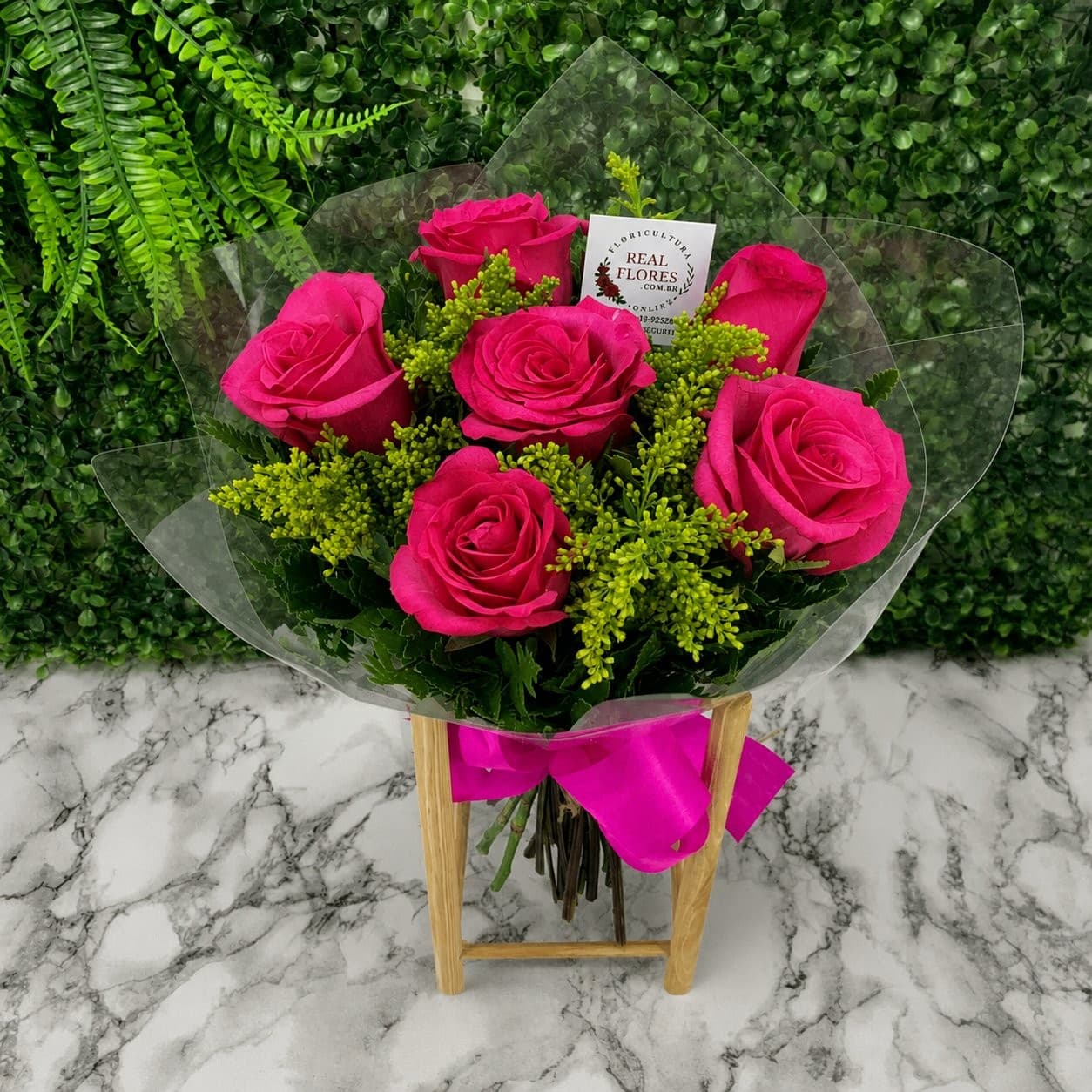 6 Rosas Pinks