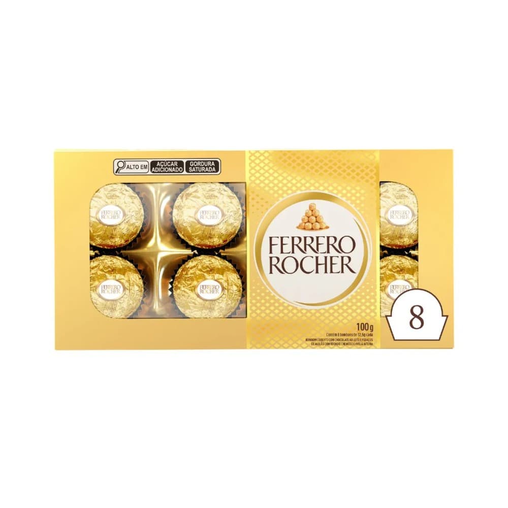 Ferrero Rocher 8 Bombons