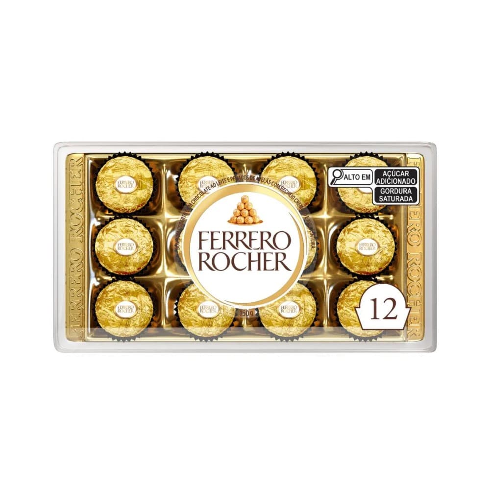 Ferrero Rocher 12 Unidades