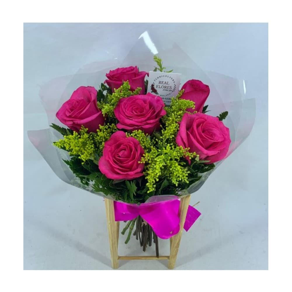 6 Rosas Pinks
