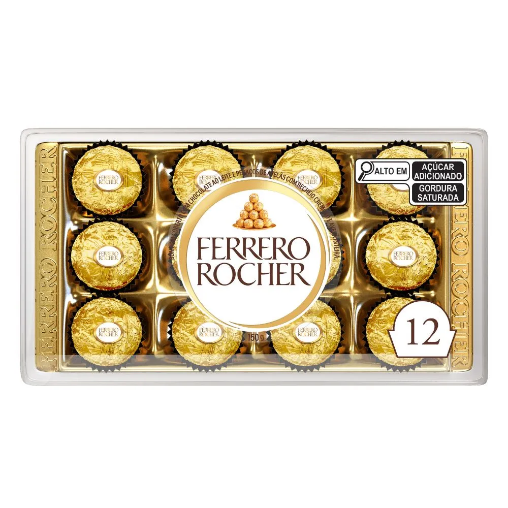 Ferrero Rocher 12 unidades
