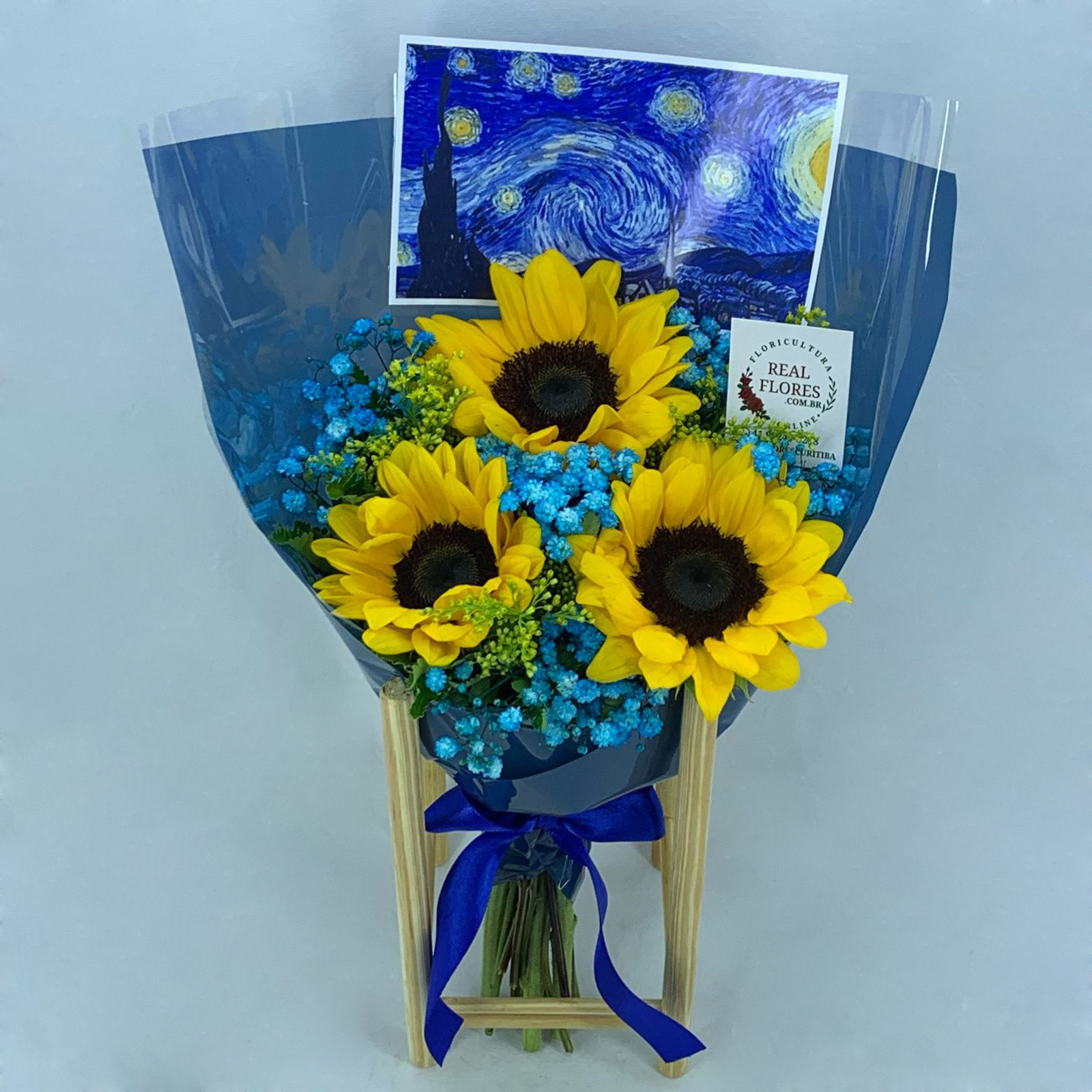 Mini Girassóis de Van Gogh