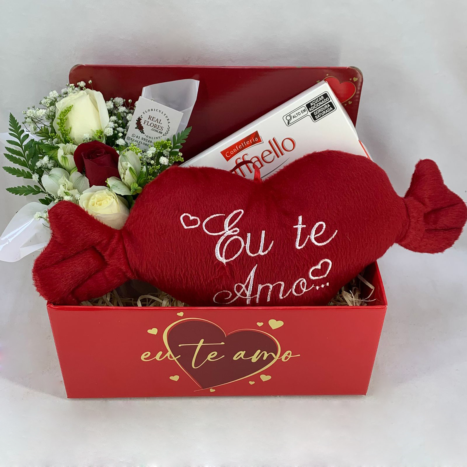 Box Vermelha Eu te Amo